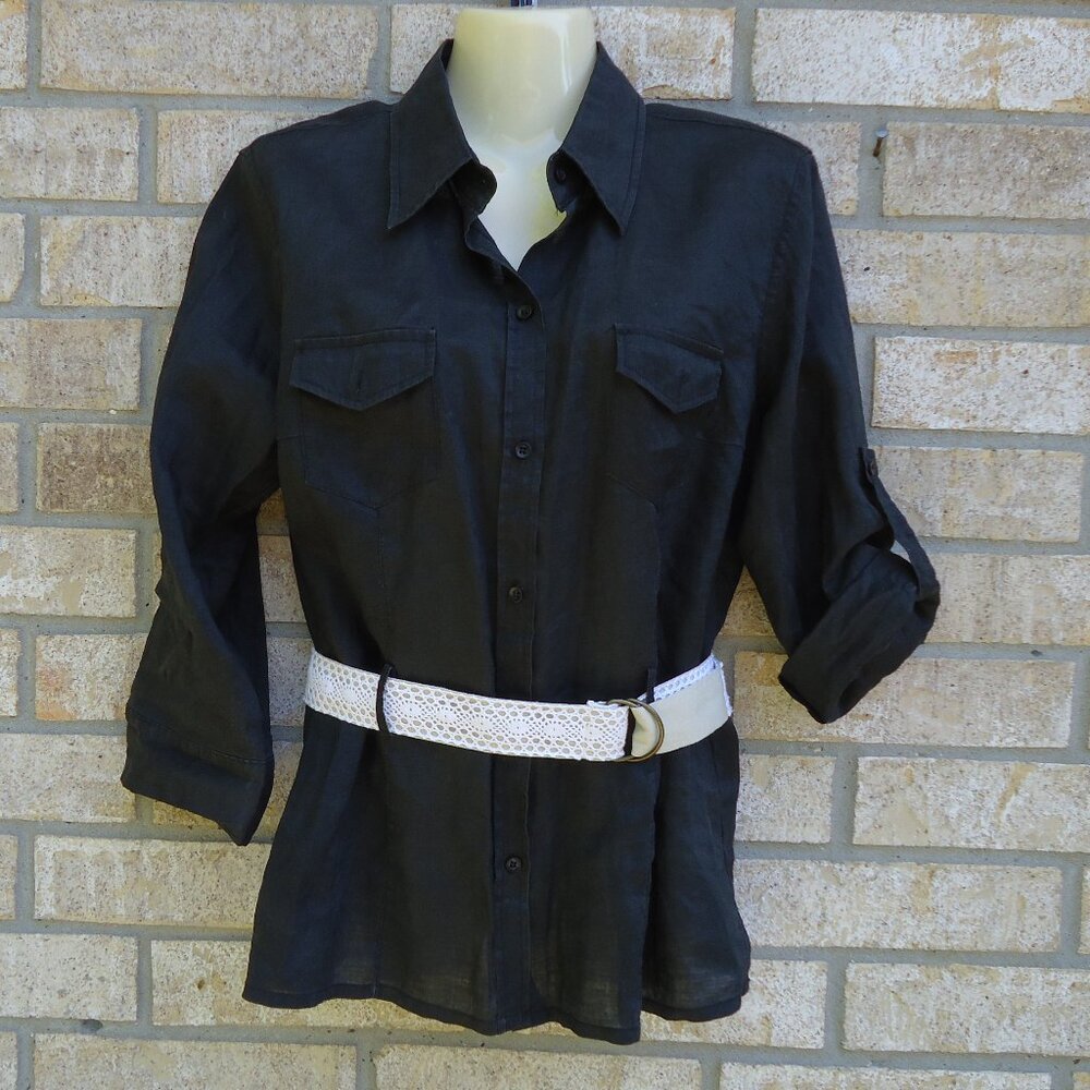 SIZE XL. Zara basic button-down shirt. - image 1